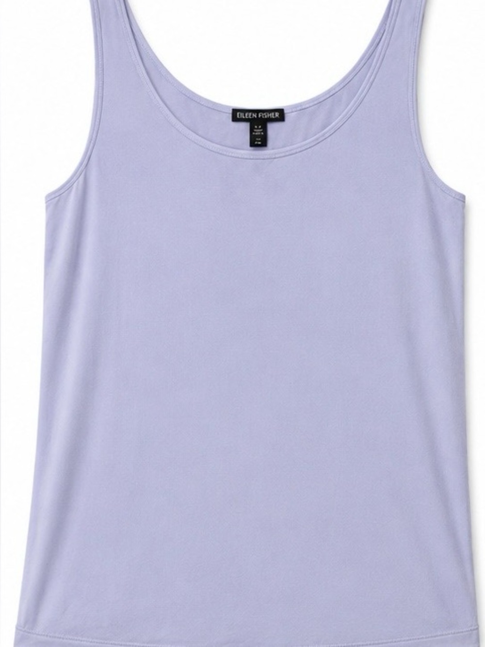 Eileen Fisher Lavender 100% Silk Tank Top Sz Small Minimalist Luxe. EUC